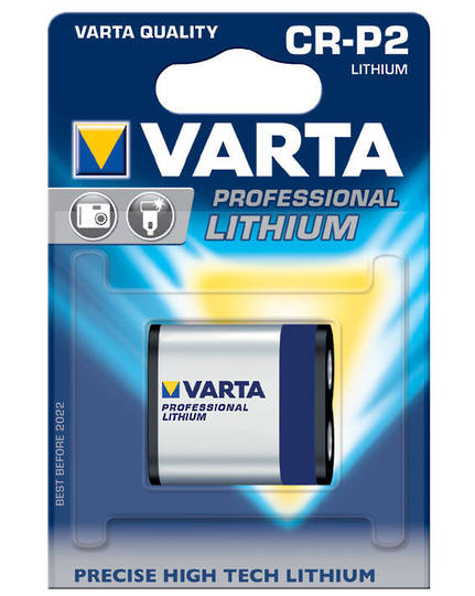 Varta CR-P2 CRP2 223 Lithium Battery